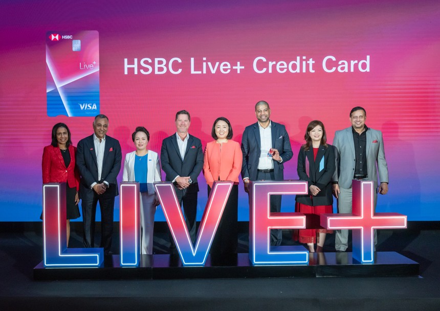 HSBC ra mắt thẻ tín dụng Live+ gia tăng lựa chọn phong cách sống 