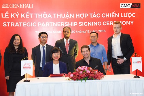 Generali Việt Nam hợp tác độc quyền với CMG. ASIA