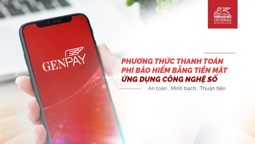 Generali Việt Nam áp dụng ứng dụng phiếu thu điện tử