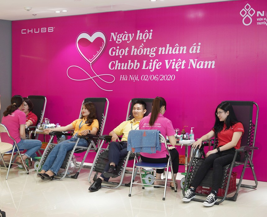 Ngày hội Giọt hồng nhân ái Chubb Life Việt Nam