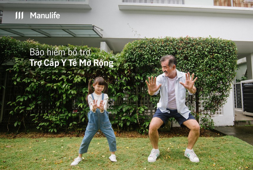 Manulife nới rộng độ tuổi tham gia bảo hiểm sức khỏe lên đến 69 tuổi 