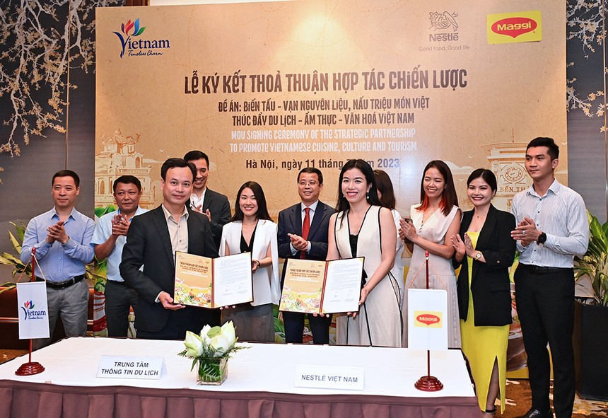 Nestlé-MAGGI và Cục du lịch Quốc gia Việt Nam phát triển Bản đồ ẩm thực Việt 