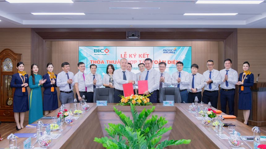 BIC và Pacific Airlines ký kết thỏa thuận hợp tác toàn diện