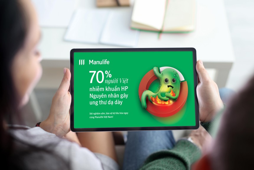 Manulife ra mắt chiến dịch ‘Sống Sạch - Sành - Xanh’, tầm soát HP miễn phí cho người dân