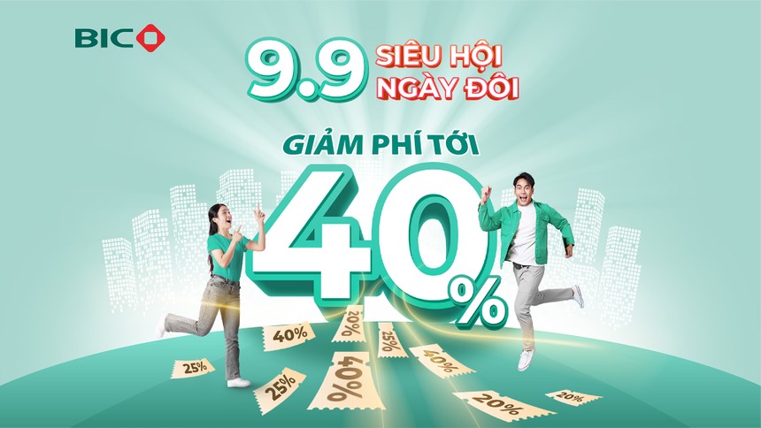 BIC ưu đãi tới 40% phí bảo hiểm