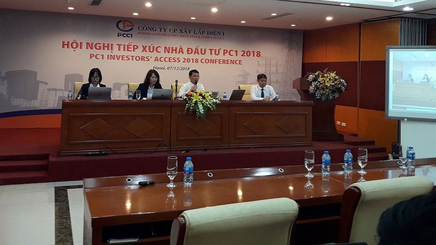 PCC1 dự kiến trả cổ tức năm 2018 bằng cả tiền mặt và cổ phiếu 