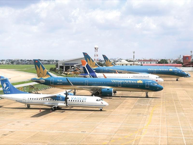 Vietnam Airlines đang đứng trước nguy cơ mất thanh khoản, nếu không được hỗ trợ tài chính kịp thời. Ảnh: A.M