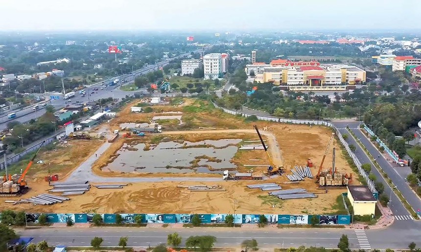 Dự án Westgate (3,1 ha tại Bình Chánh, TP.HCM) được An Gia mua lại từ năm 2019 ảnh: thiện minh