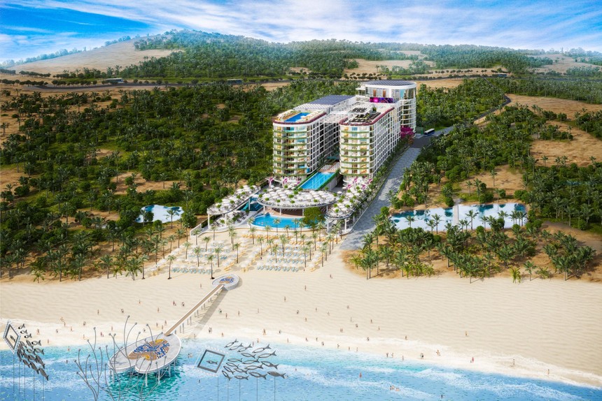 Tổng thể dự án Long Beach Resort Phú Quốc