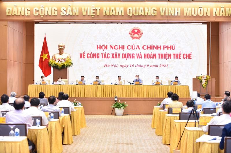 Hội nghị nhằm tháo gỡ các điểm nghẽn, nút thắt về thể chế