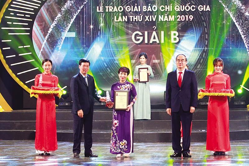 Phóng viên Báo Đầu tư nhận Giải B, Giải Báo chí quốc gia năm 2019