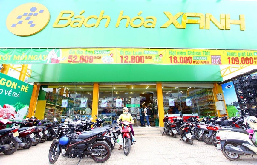 Tính đến cuối tháng 10/2021, Bách hoá Xanh có hơn 1.976 cửa hàng trên toàn quốc (Ảnh: Lê Toàn).