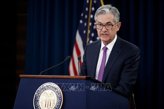 Chủ tịch Ngân hàng dự trữ liên bang Mỹ Jerome Powell. Ảnh: AFP/TTXVN