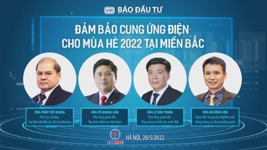 Các diễn giả tham gia Hội thảo sáng 28/5 tại Báo Đầu tư