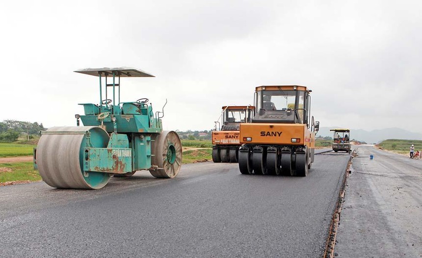 Tổng công ty 319 thi công Gói thầu XL11, Dự án cao tốc Mai Sơn - Quốc lộ 45.