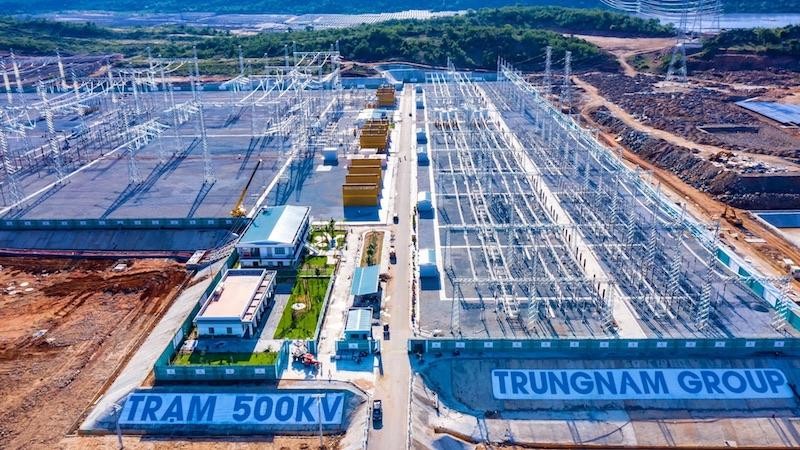 Dự án điện mặt trời Trung Nam Thuận Nam 450 MW và trạm biến áp 500 kV cùng đường dây 500 kV Thuận Nam - Vĩnh Tân do Trung Nam Group đầu tư