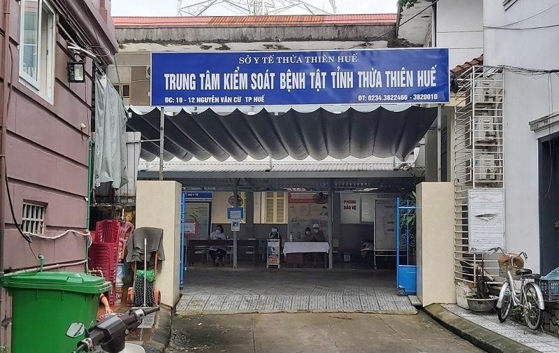 Trung tâm kiểm soát bệnh tật tỉnh Thừa Thiên Huế. Ảnh: Phúc Đạt