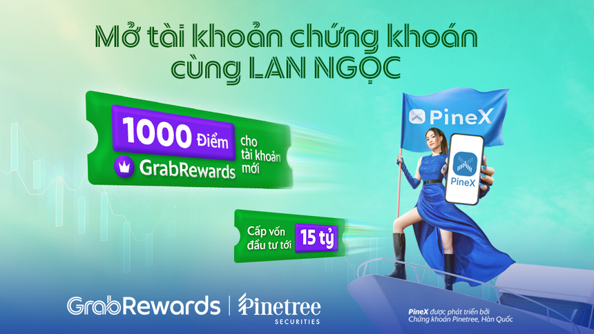 Pinetree tiếp tục hợp tác cùng Grab