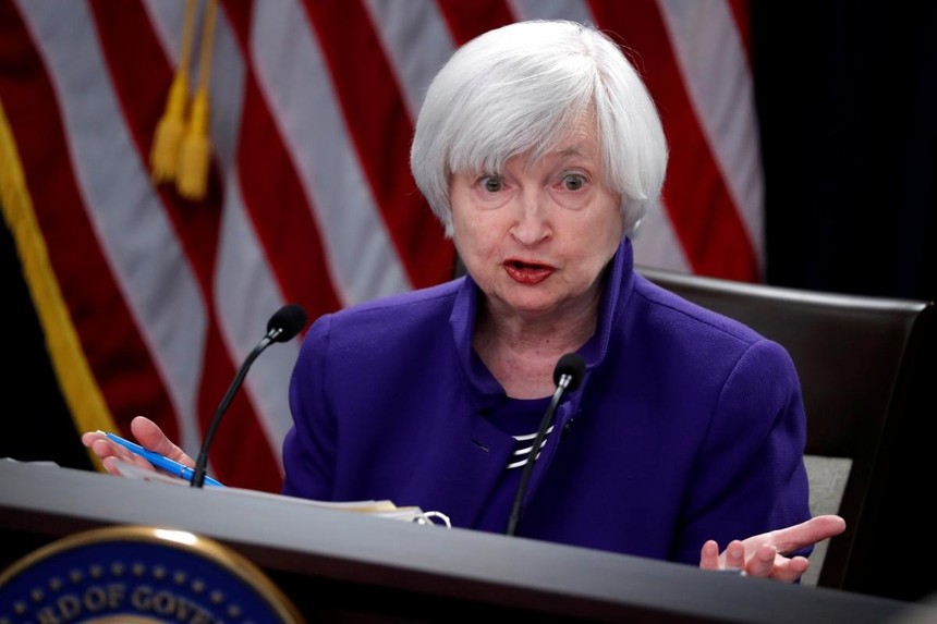 Bộ trưởng Tài chính Mỹ Janet Yellen. Ảnh: Reuters