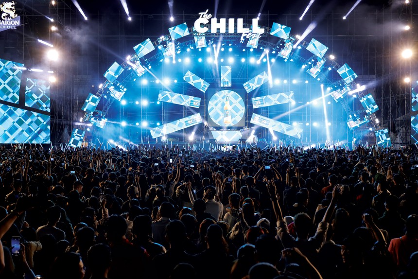 Sự kiện The Chill Fest tại Đà Lạt của Bia Saigon Chill