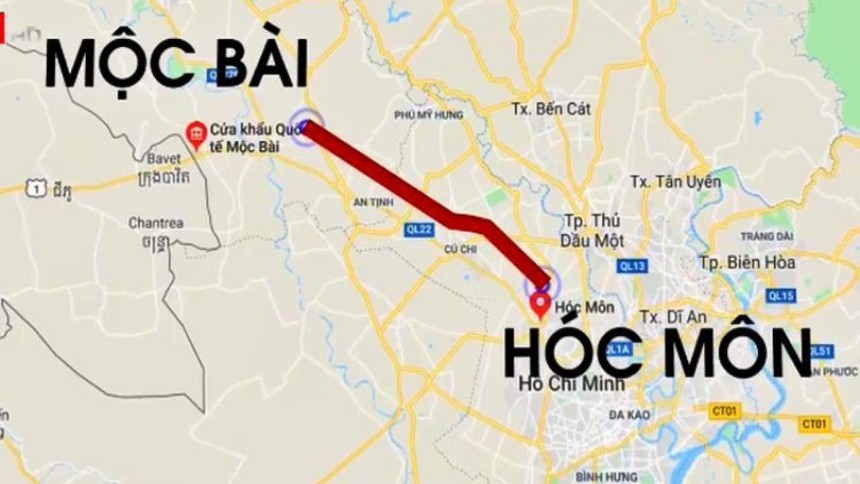 TP.HCM đề xuất sớm phê duyệt chủ trương đầu tư cao tốc TP.HCM - Mộc Bài 