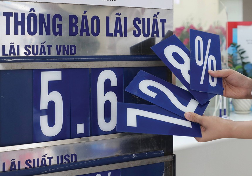 Lãi suất huy động cao nhất tại 4 ngân hàng thương mại có vốn nhà nước hiện là 5,5%/năm. 