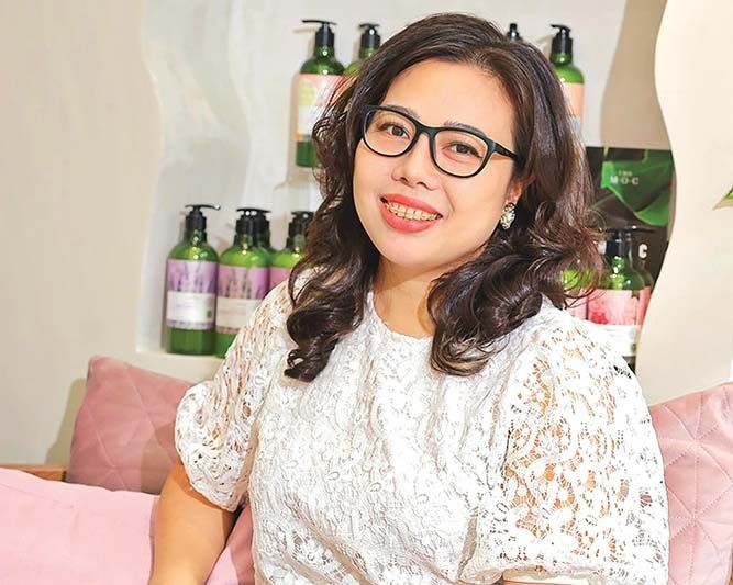 Nhà sáng lập The Moc Beauty Lab Trương Bích Ngọc.