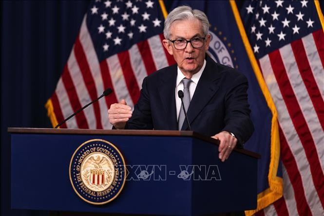 Chủ tịch Fed Jerome Powell. Ảnh: THX/TTXVN