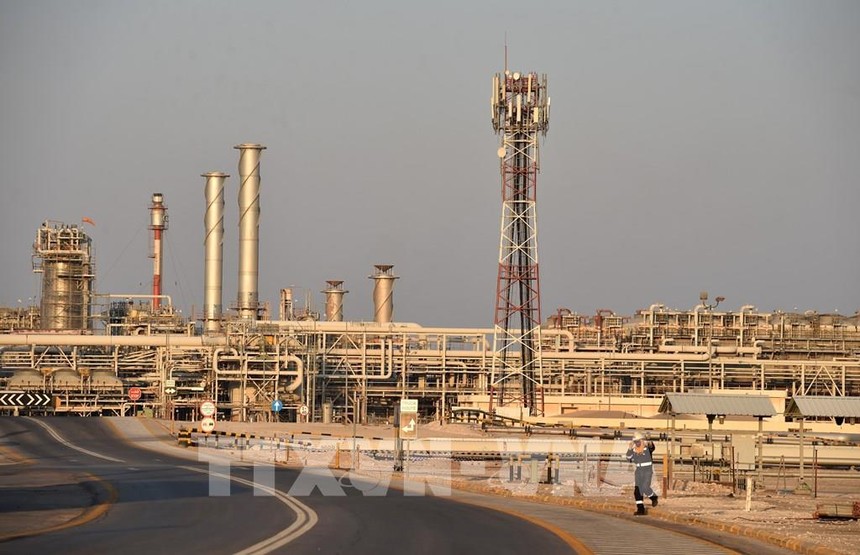 Nhà máy lọc dầu Abqaiq của Aramco tại Saudi Arabia. Ảnh: AFP/ TTXVN