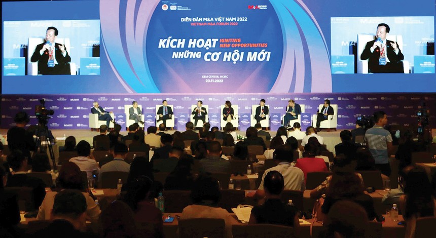 Diễn đàn M&A Việt Nam 2022. Ảnh: Dũng Minh 