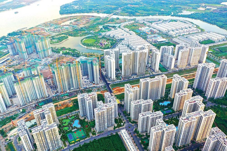 Toàn cảnh Dự án Vinhomes Grand Park (TP. Thủ Đức, TP.HCM) Ảnh: Lê Toàn