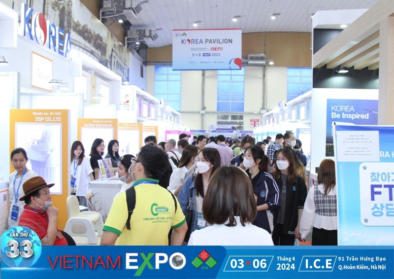 Gần 500 doanh nghiệp tham dự triển lãm Vietnam Expo 2024