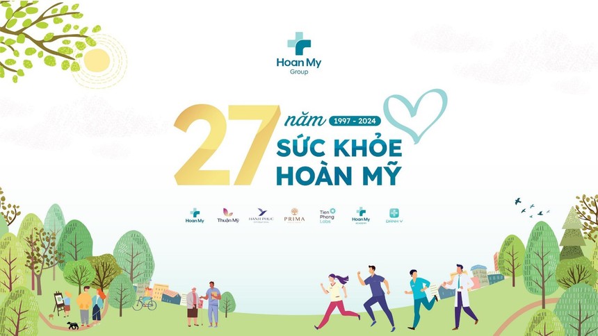 Kỷ niệm 27 năm thành lập: Tập đoàn Y khoa Hoàn Mỹ khởi động giải chạy trực tuyến và hỗ trợ khám, tầm soát miễn phí cho cộng đồng