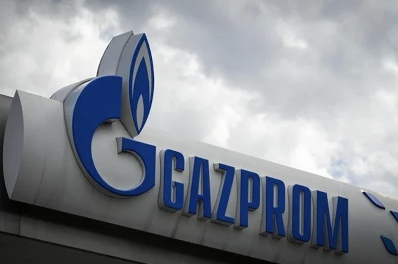 Tổng doanh thu của Gazprom đã giảm còn 8,5 nghìn tỷ rúp vào năm 2023, từ mức 11,7 nghìn tỷ vào năm 2022. Ảnh: AFP