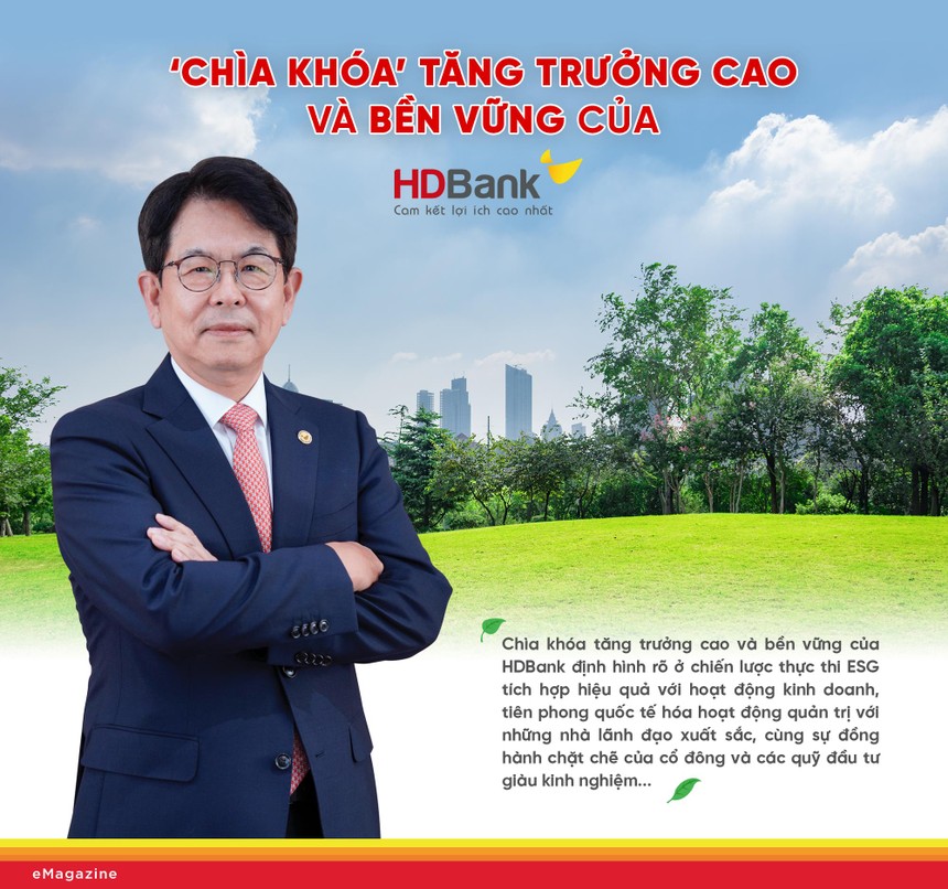 Chìa khóa tăng trưởng cao và bền vững của HDBank