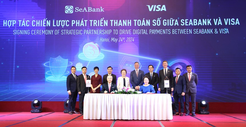 SeABank (SSB) và Visa hợp tác chiến lược phát triển thanh toán số