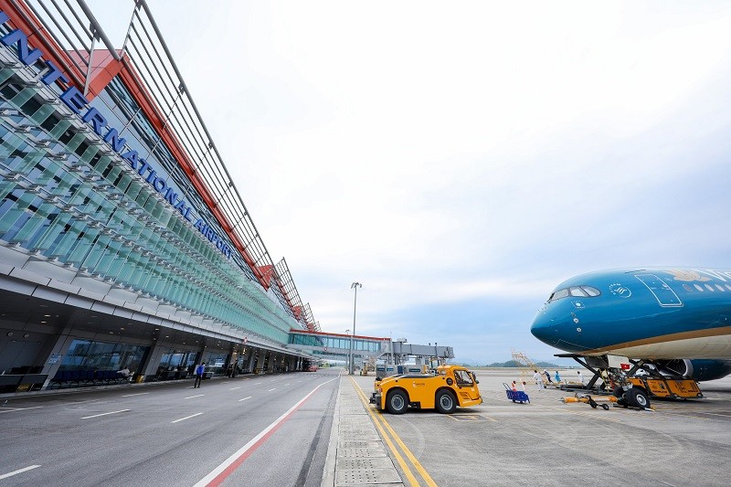 Cảng hàng không quốc tế Vân Đồn - Quảng Ninh (ảnh: Sungroup).