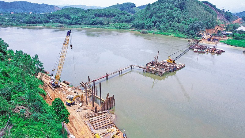 Thi công cao tốc Tuyên Quang - Hà Giang, đoạn qua Tuyên Quang