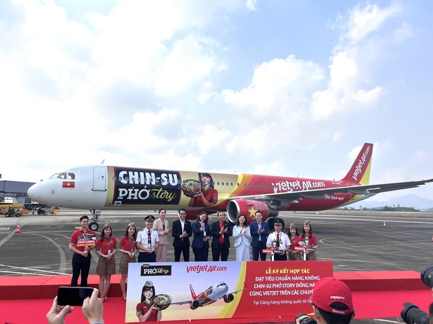 Masan Consumer và Vietjet hợp tác đưa CHIN-SU Phở Story ra thế giới