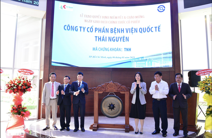 Bệnh viện quốc tế Thái Nguyên (TNH): Tăng kịch trần phiên chào sàn ngày 6/1