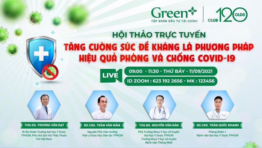 Tăng cường sức đề kháng là phương pháp hiệu quả phòng và chống dịch