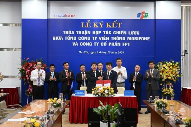 FPT và MobiFone liên minh chuyển đổi số