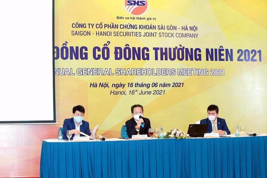 ĐHCĐ SHS: 6 tháng, dự kiến hoàn thành 80% kế hoạch lợi nhuận năm