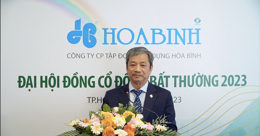 ĐHĐCĐ bất thường năm 2023 lần 1 của Hòa Bình (HBC) bất thành