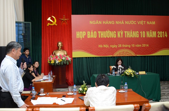 Trong cuộc họp báo thường kỳ tháng 10 (28/10), Ngân hàng Nhà nước cũng đã công bố quyết định giảm lãi suất