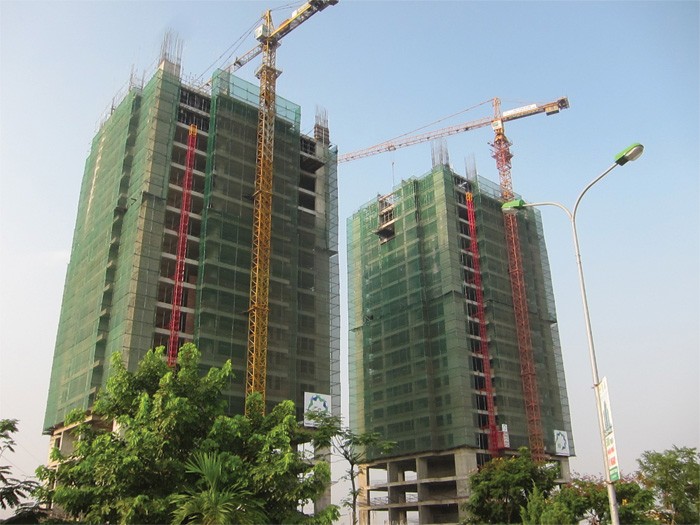 Dự án CT Number One Vân Canh đã xây đến tầng 20