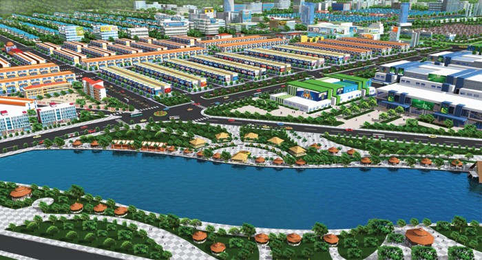 Phối cảnh tổng thể Dự án The Mall City 2
