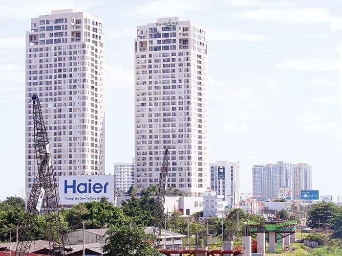 Không chỉ phân hộ giá rẻ, phân khúc cao cấp cũng được giao dịch mạnh - Ảnh: Lê Toàn