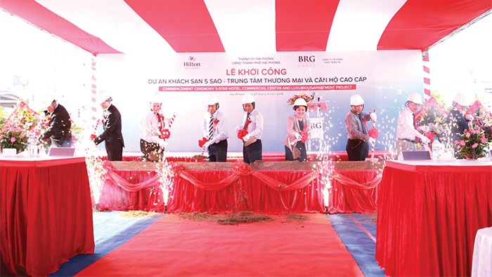 Khởi công tổ hợp khách sạn Hilton tại Hải Phòng