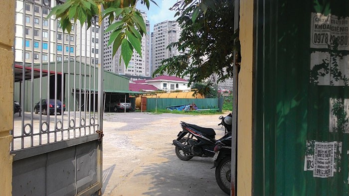Khu đất hoang 6 năm của Dự án Chung cư Nhân chính